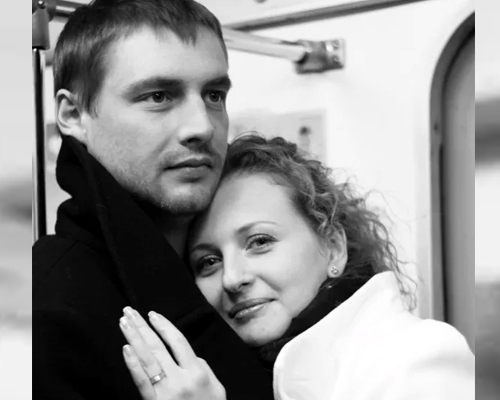 Антон Батырев со второй женой Екатериной