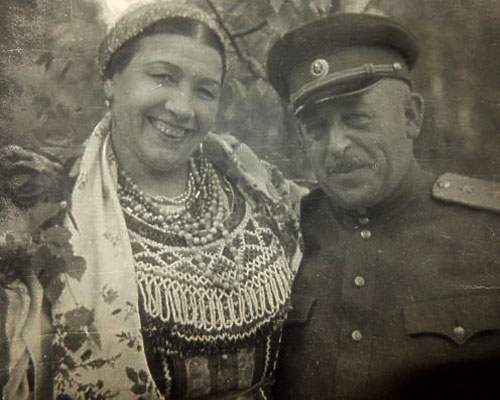 Лидия с мужем Владимиром