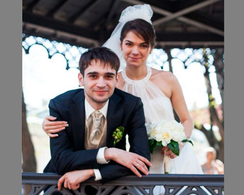Сергей Семенов с женой