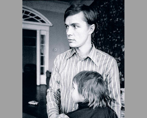 Лев Прыгунов с сыном Романом