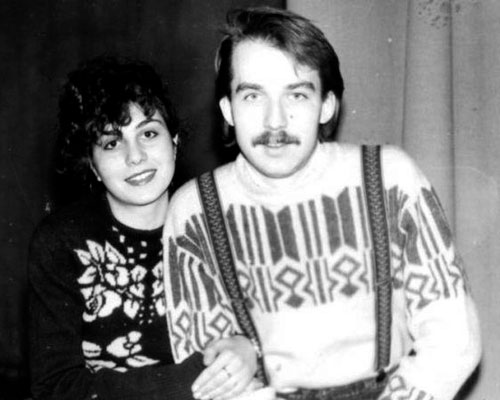 Кирилл Полухин с женой в молодости