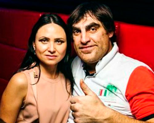 Алексей Дмитриев с женой Ириной