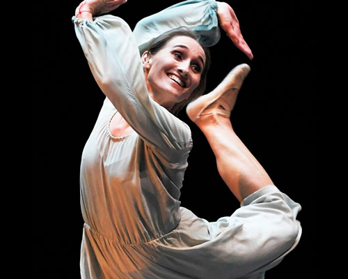 Анастасия Винокур на балетной сцене
