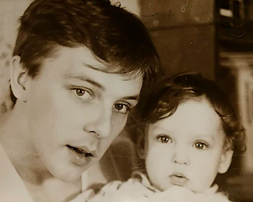 Алексей Нилов с дочерью Елизаветой