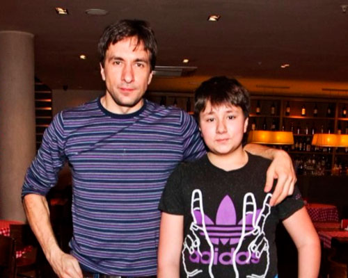 Григорий Антипенко и его старший сын Александр