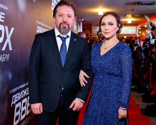 Елена Панова с мужем Антоном Мегердичевым