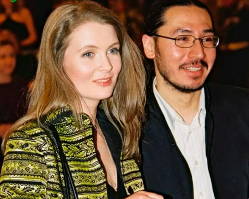 Актриса Анастасия Немоляева с мужем Вениамином Скальником