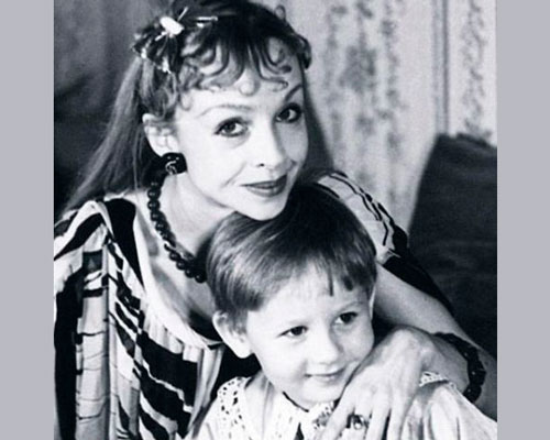 Наталья Седых с маленьким Алексеем