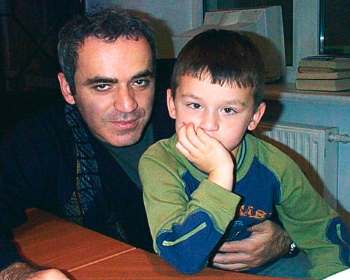 Каспаров и сын Вадим