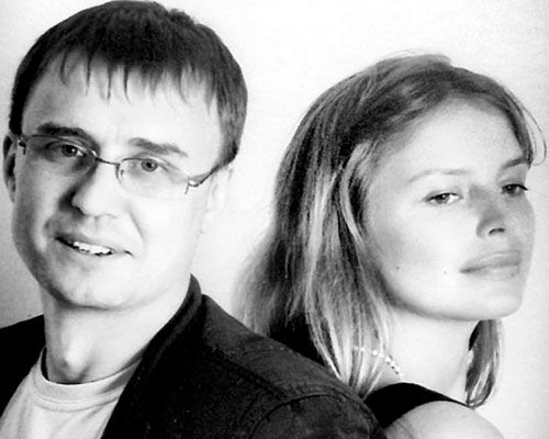 Анна с мужем Дмитрием