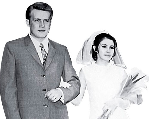 Свадебное фото Бориса и Марины