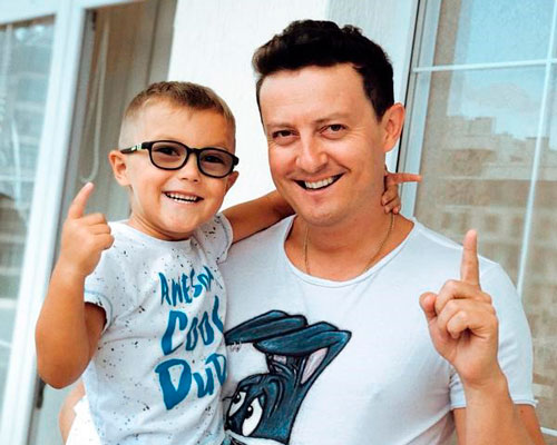 Стас Ярушин с сыном