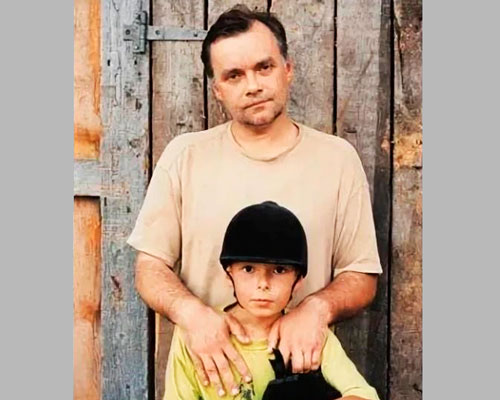 Дмитрий Киселев с сыном Глебом