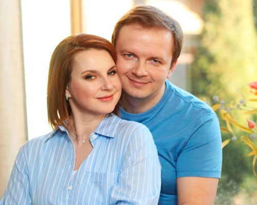 Ирина Слуцкая со вторым мужем – Алексеем Говыриным