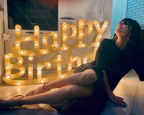 Анастасия Сиваева в день своего рождения (свежее фото)