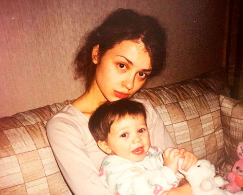 Ирина Муромцева с дочерью Любой