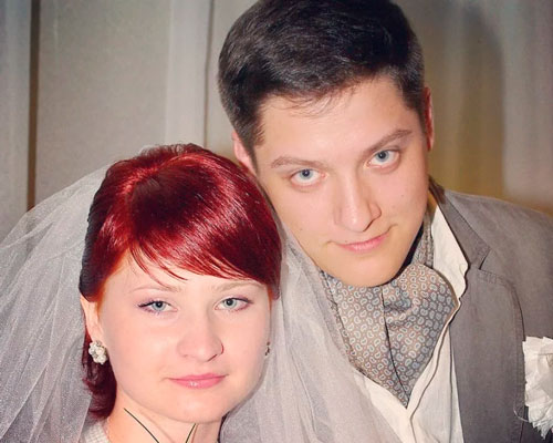 Свадебное фото Романа и Юлии