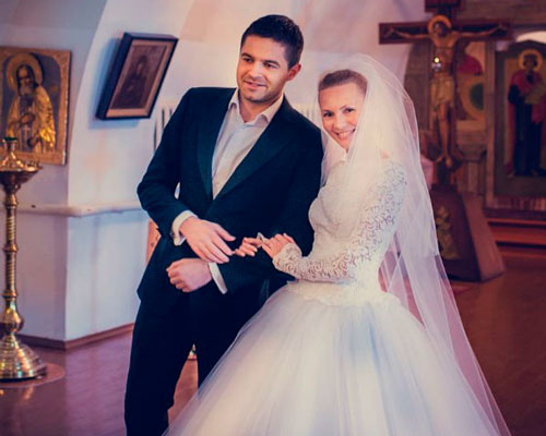 Сергей Волчков с женой счастливы в браке